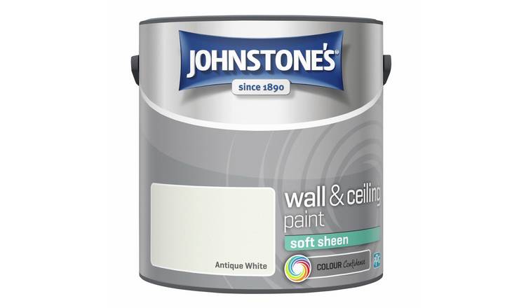 Johnstone's Wall Softsheen Paint 2.5L - Antique White