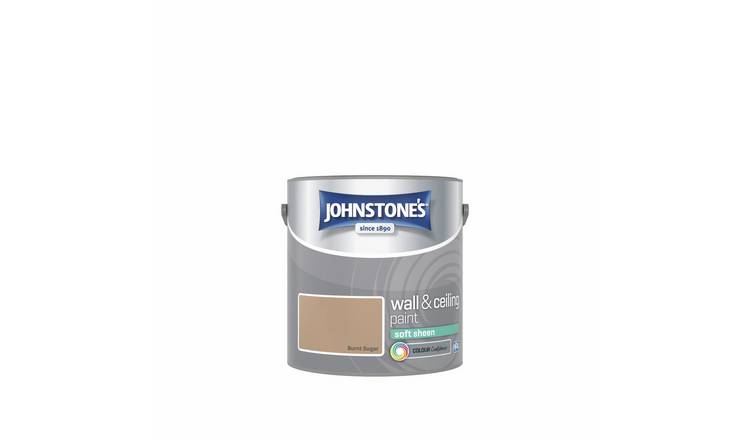 Johnstone's Wall & Ceiling Burnt Sugar Soft Sheen Paint 2.5L