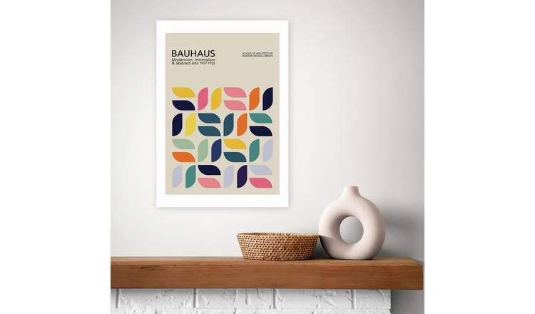East End Prints Bauhaus Petals Art Print - A2