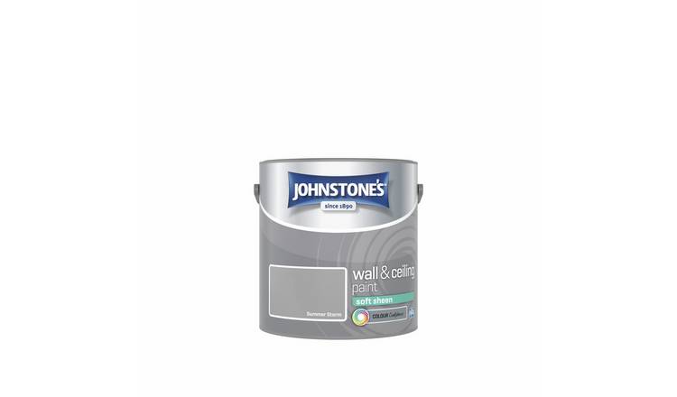Johnstone's Wall Softsheen Paint Summer Storm  2.5L - Grey