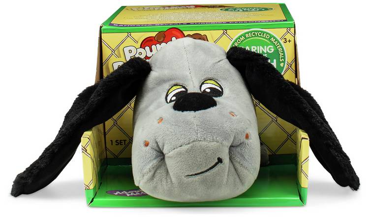 Basic Fun Pound Puppies Classic Gray Lovely Plush Toy
