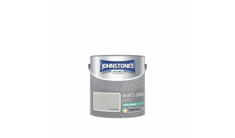 Johnstone's Wall & Ceiling Paint - Venice Grey - 2.5L