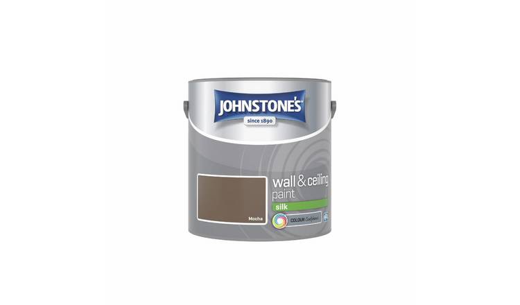 Johnstone's Wall & Ceiling Silk Paint 2.5L - Mocha