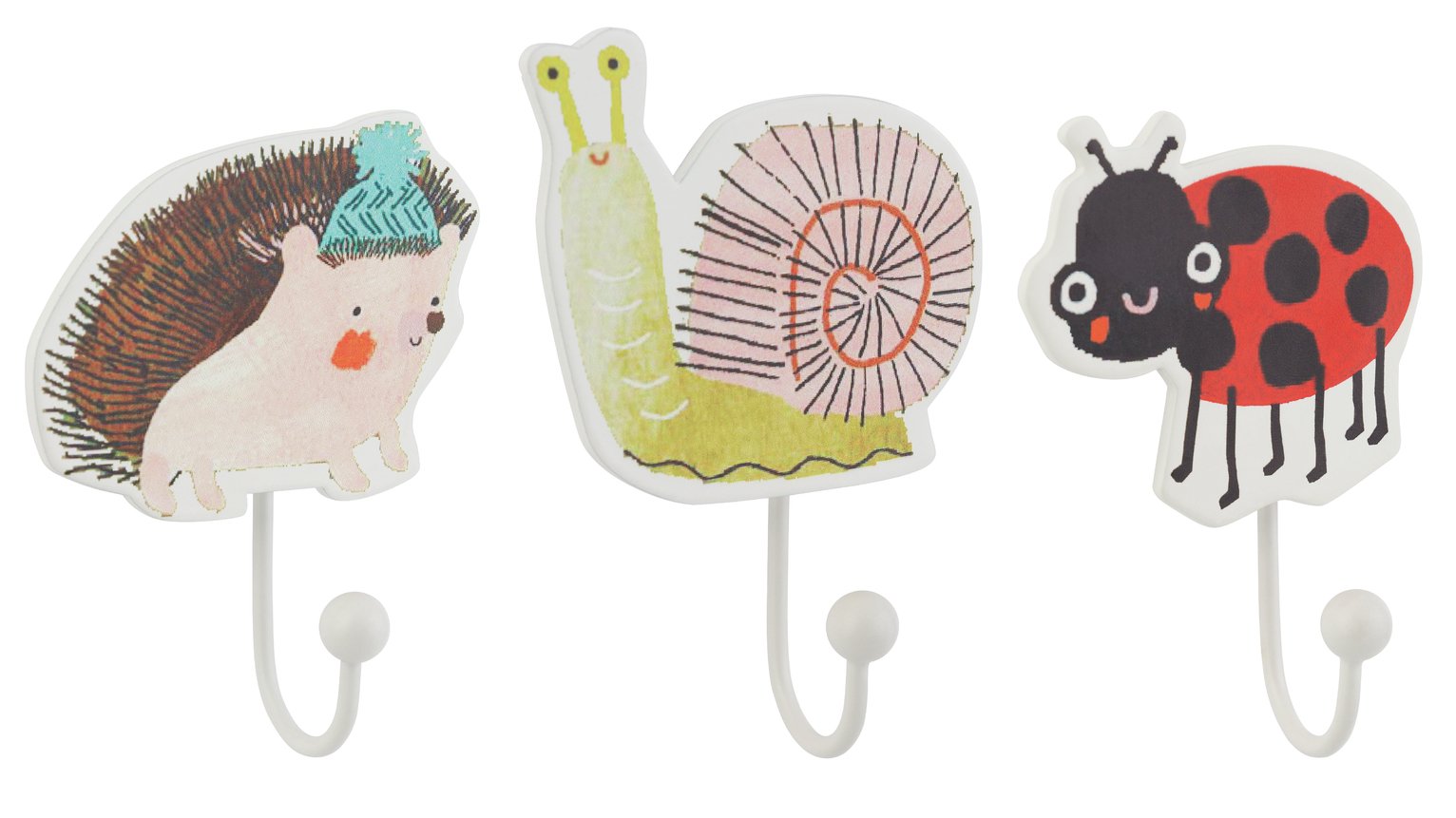 Argos Home Wildlife Wonders Pack of 3 Shaped Hooks Review