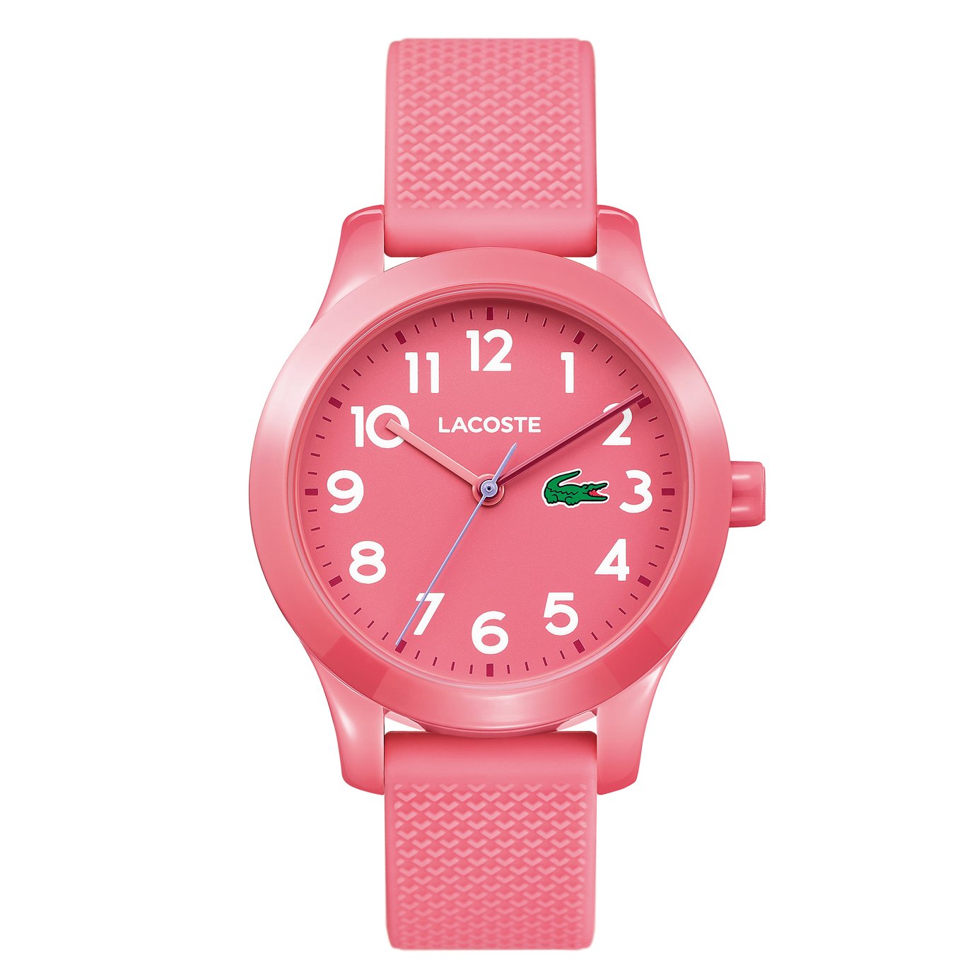 Lacoste Kid's  Pink Silicone Strap Watch