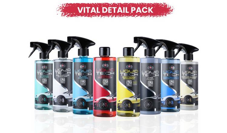 Road Angel Liquid Tech Vital Detail Car Wash Pack