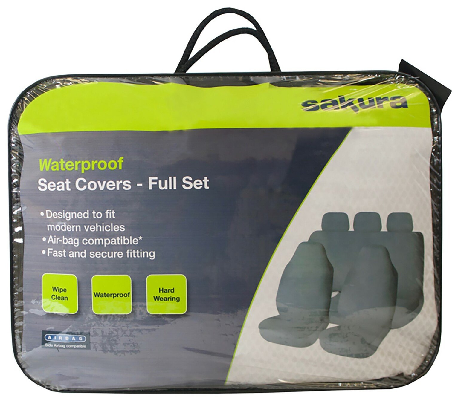 Sakura Waterproof Front and Rear Seat Cover Set Review