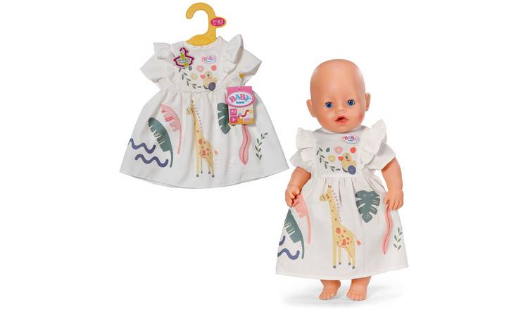 Baby Born 43cm Giraffe Doll Dress