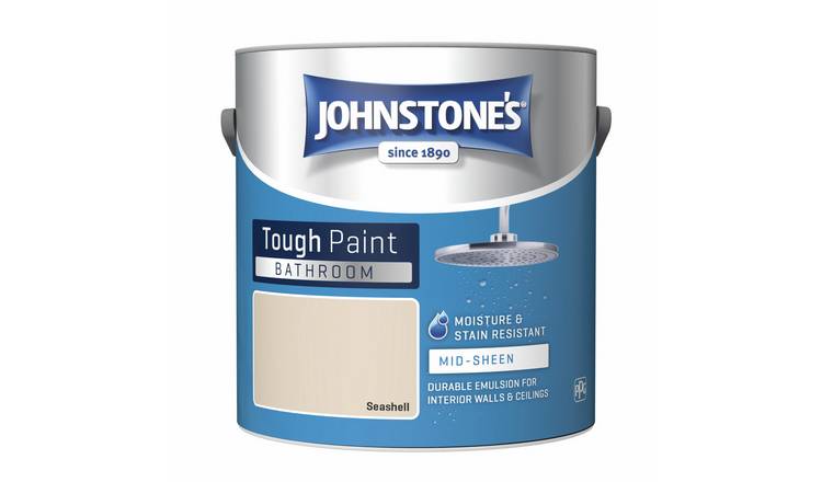 Johnstone's Bathroom Paint Seashell 2.5L - Beige