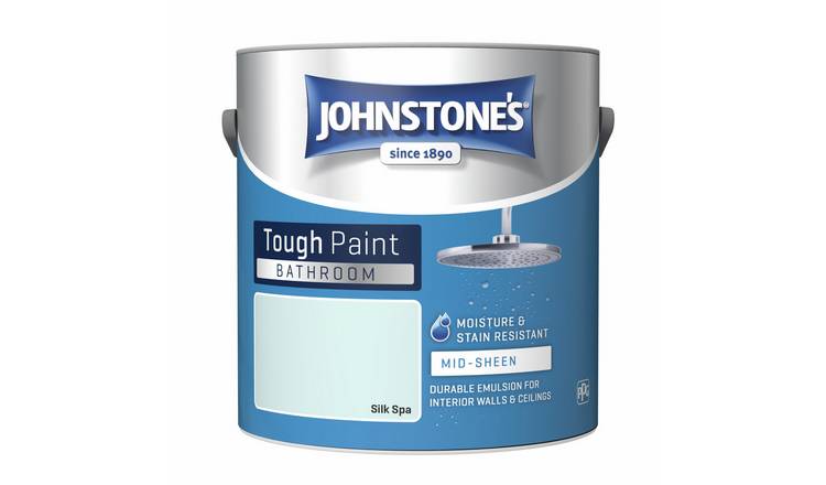 Johnstone's Bathroom Mid-Sheen Paint Silk Spa 2.5L