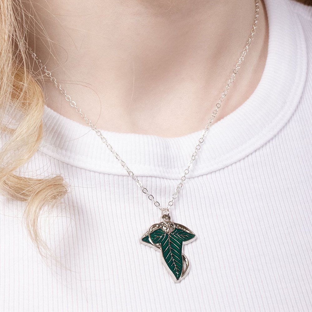 Buy The Lord of The Rings The Leaf of Lorien Pendant Necklace