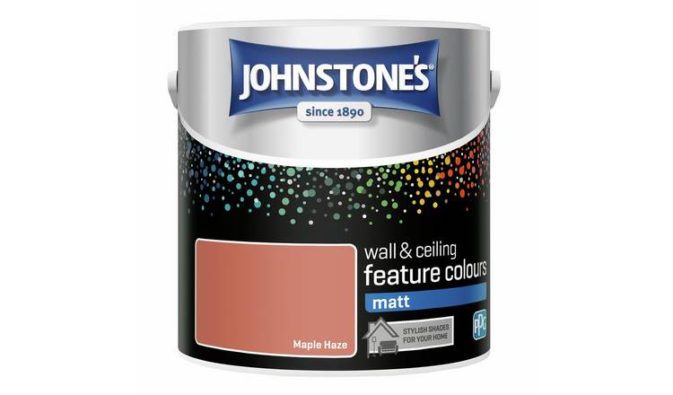 Johnstone's Wall & Ceiling Matt Paint 2.5L - Maple Haze