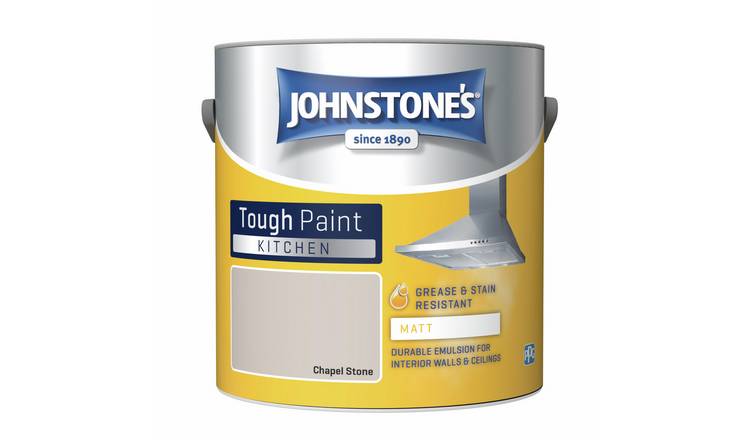 Johnstone's Kitchen Matt Paint 2.5L - Chapel Stone