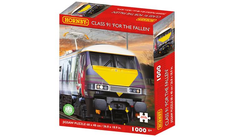 Kidicraft Hornby Class 91 For the Fallen 1000 Pcs Puzzle