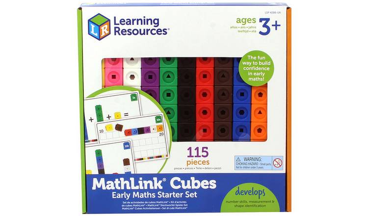 Learning Resources MathLink Cubes Activity Set