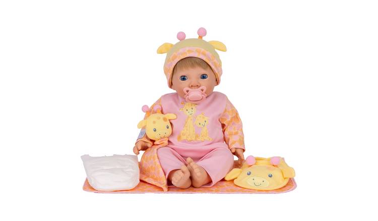 Tiny Treasures Little Giraffe 43cm Baby Doll Gift Set 