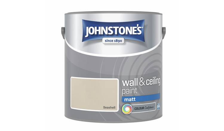 Johnstone's Matt Paint Seashell 2.5L - Beige