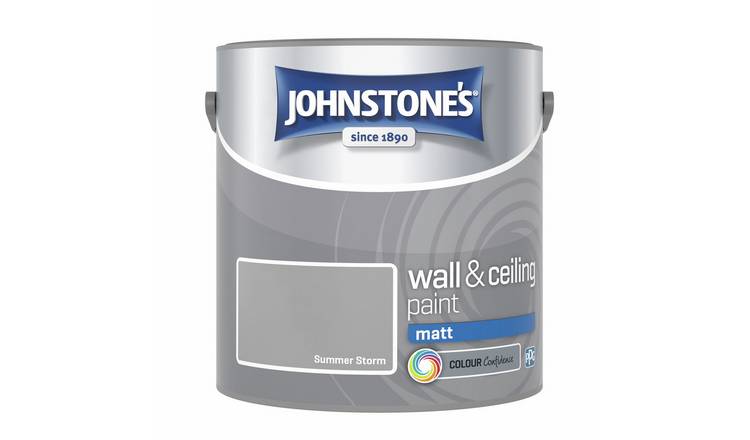 Johnstone's Wall & Ceiling Matt Paint 2.5L - Summer Storm