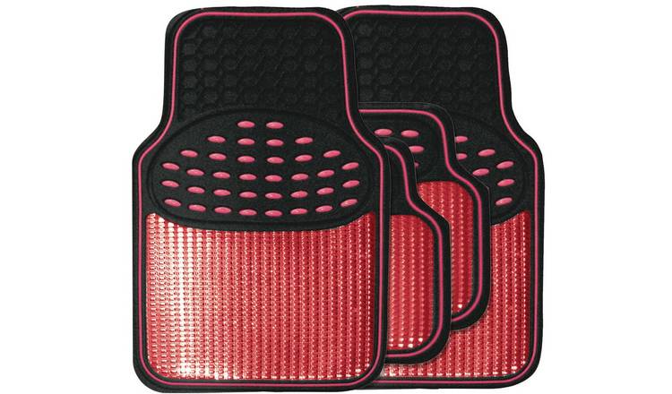 Red floor on sale mats