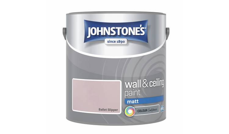 Johnstone's Matt Paint Ballet Slipper 2.5L - Pink