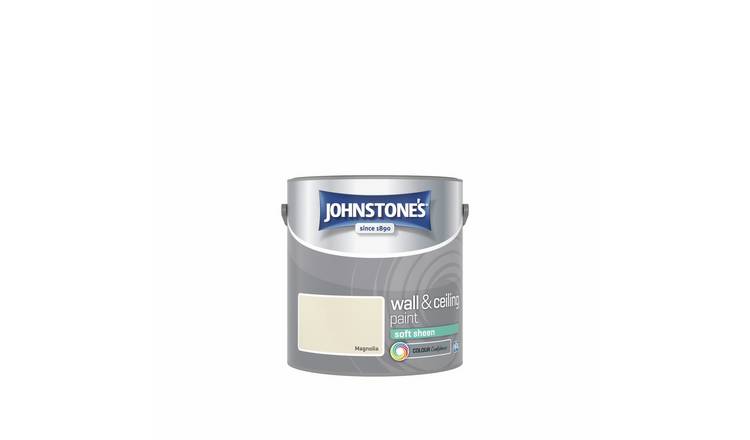 Johnstone's Wall & Ceiling Magnolia Soft Sheen Paint 2.5L