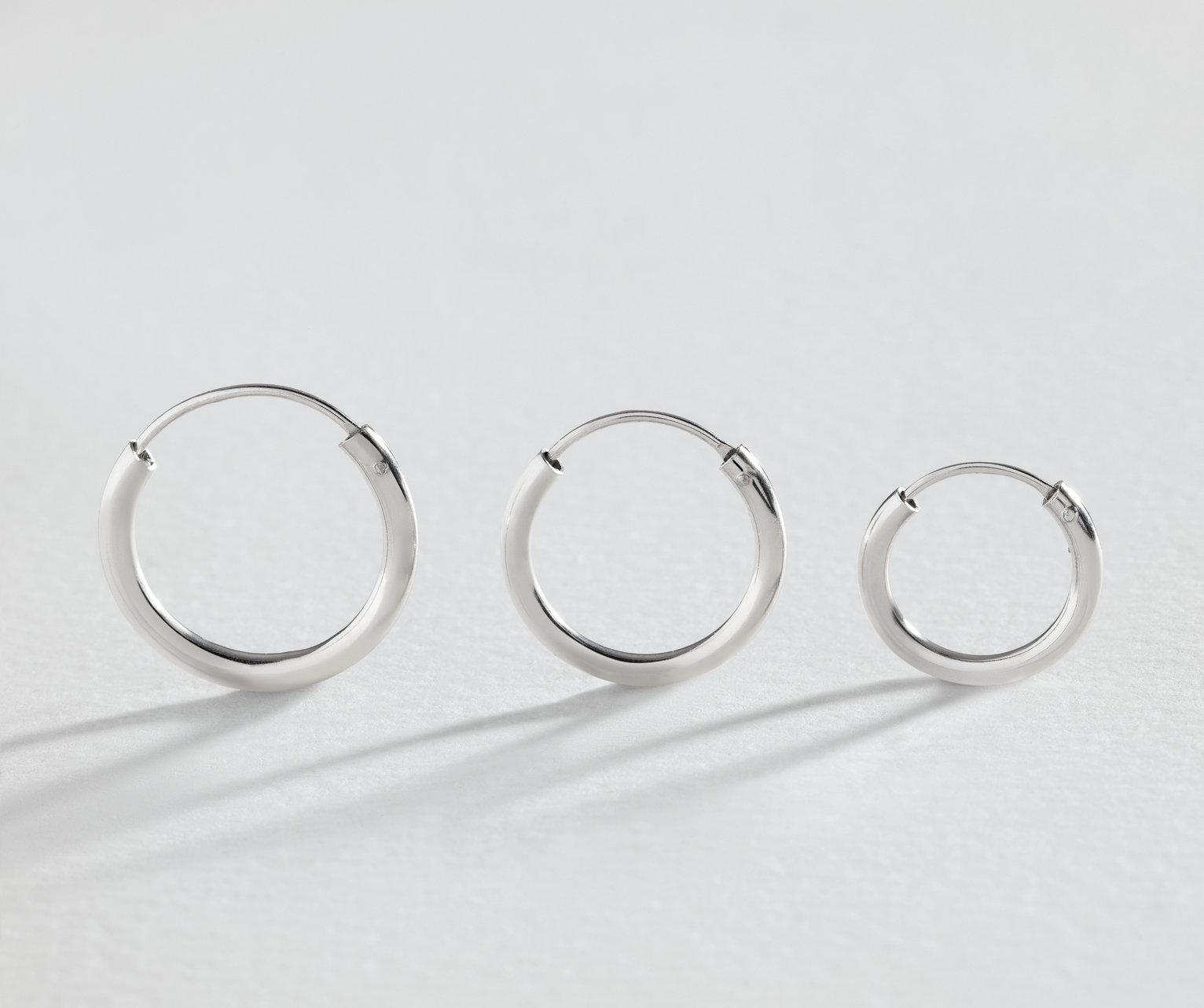 Revere Sterling Silver Sleeper Hoop Earrings Set of 3 Review