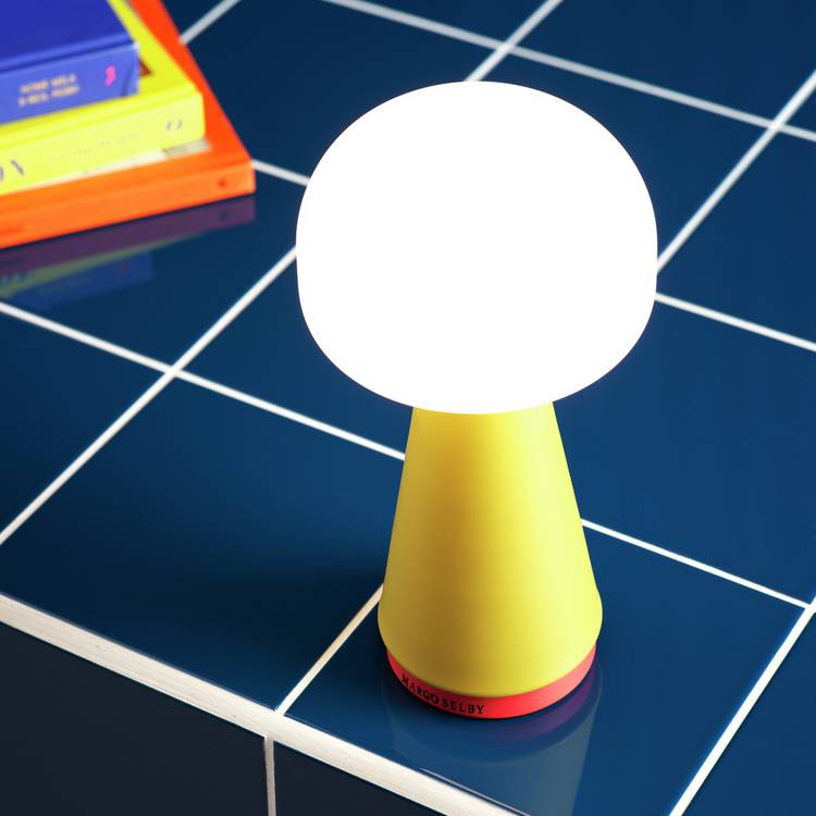 Margo Selby Hibberd Portable LED Table Lamp - Yellow 0