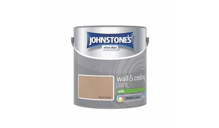 Johnstone's Silk Paint Burnt Sugar 2.5L - Brown