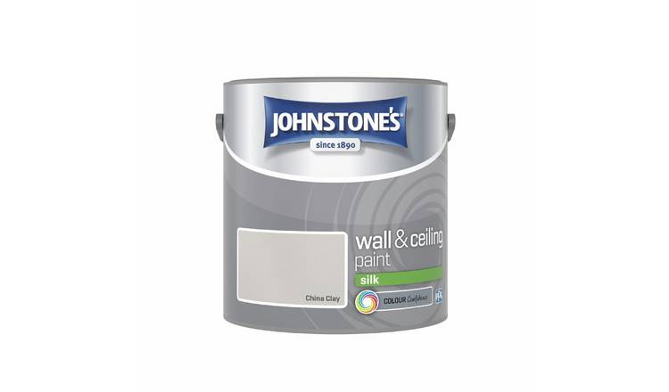 Johnstone's Wall & Ceiling Silk Paint 2.5L - China Clay
