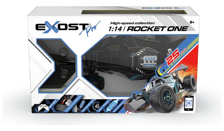 Silver Lit Exost Rocket One Radio Controlled Car