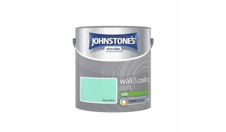 Johnstone's Wall & Ceiling Silk Paint  Miami Mint 2.5L
