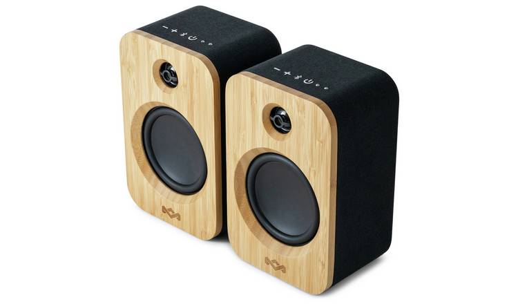 House of Marley Get Together Duo Bluetooth Bookshelf Speaker