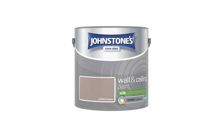 Johnstone's Wall & Ceiling Silk Paint 2.5L - Coffee Cream