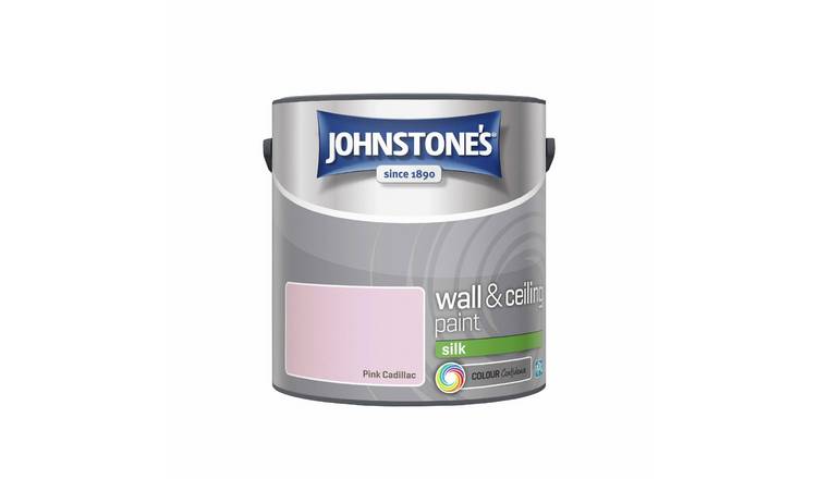 Johnstone's Wall & Ceiling Silk Pink Cadillac Paint 2.5L