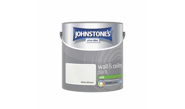 Johnstone's Wall & Ceiling Silk Paint 2.5L - White Whisper