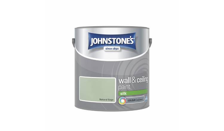 Johnstone's Silk Paint Natural Sage 2.5L - Green