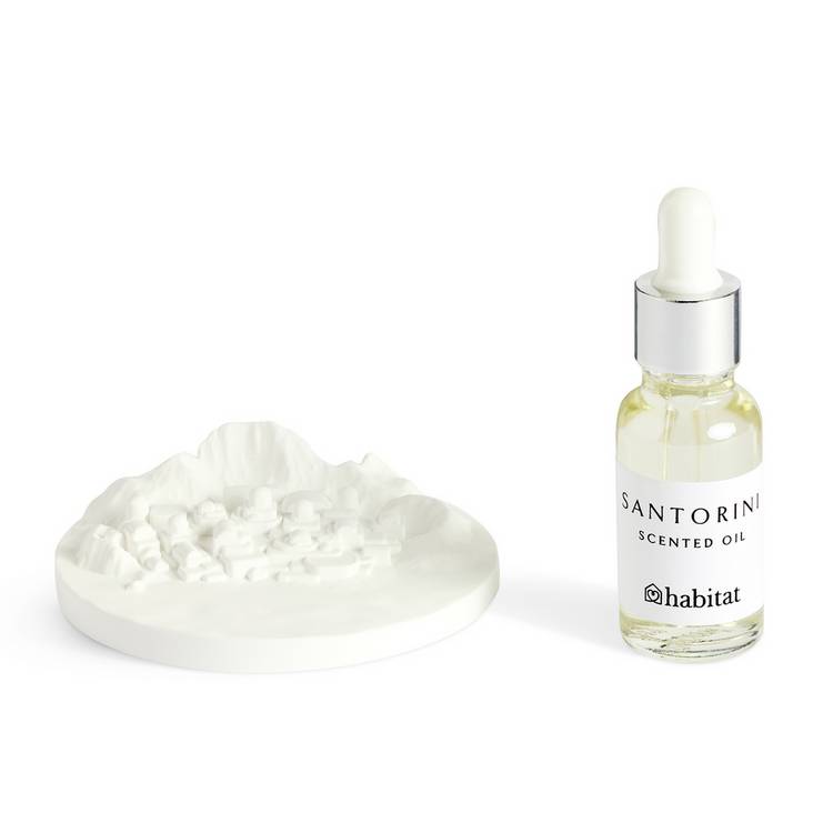 Habitat 20ml Santorini Oil and Ceramic Decoration 0