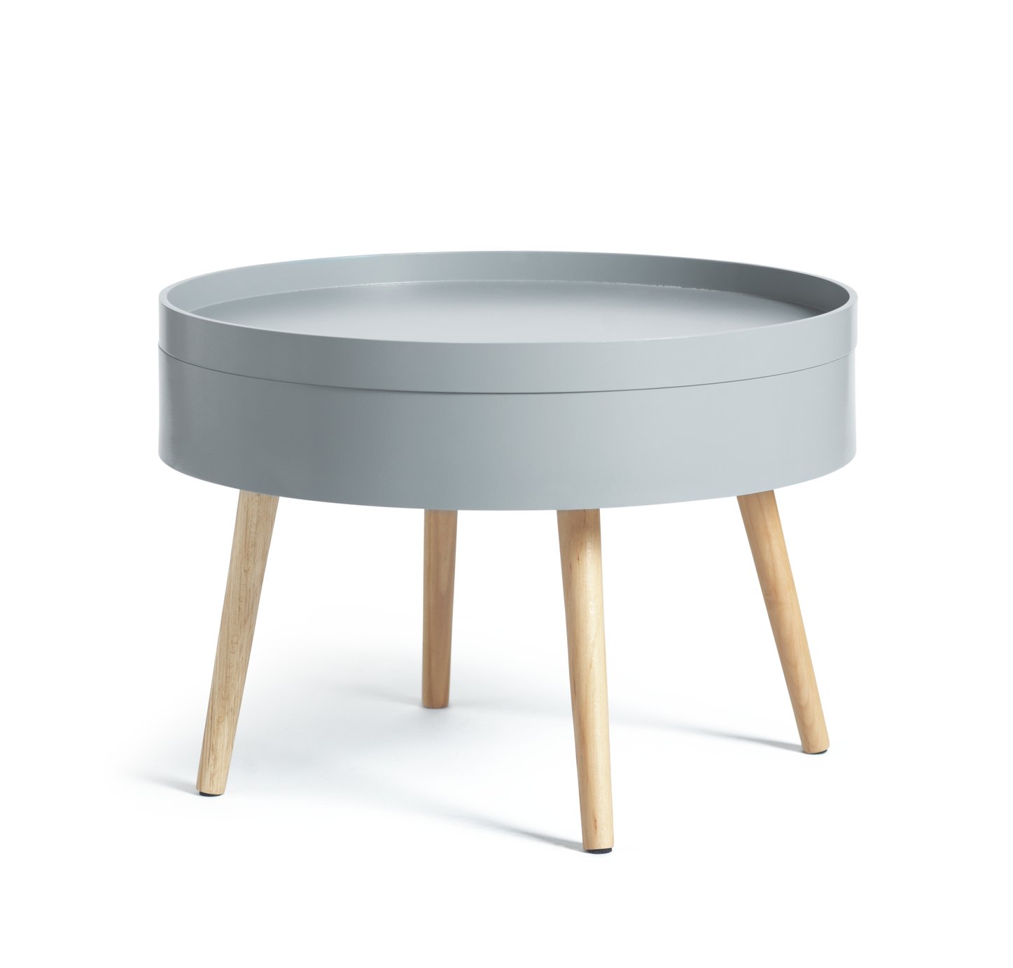 Habitat Skandi Round Coffee Table - Grey