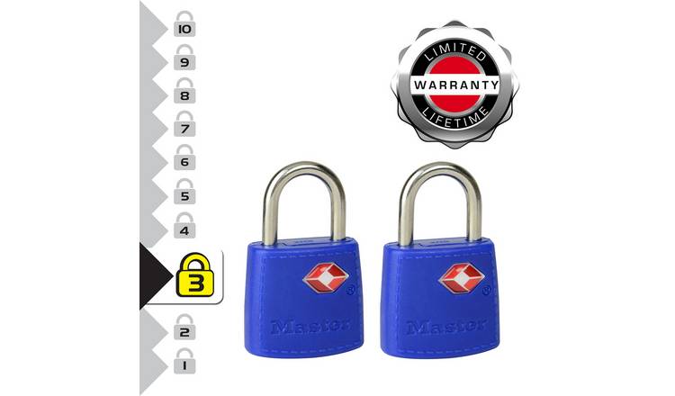 Buy Master Lock 4695EURTAST Luggage Padlocks | Padlocks | Argos