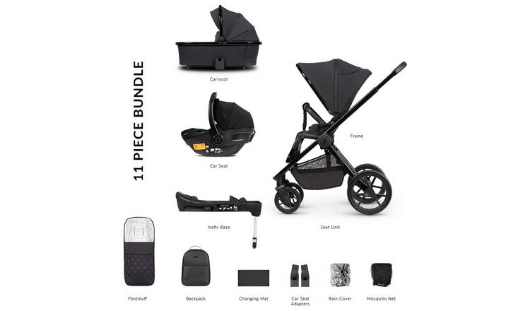 Venicci Tinum Edge 3in1 Pushchair Raven