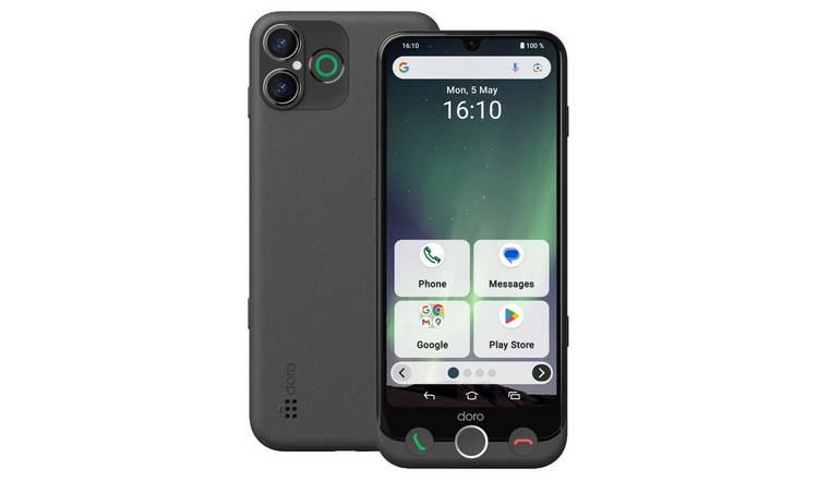 SIM Free Doro Aurora A30 128GB Mobile Phone - Graphite