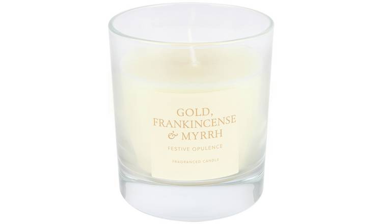 Wax Lyrical Medium Scented Candle -Gold, Frankincense, Myrrh