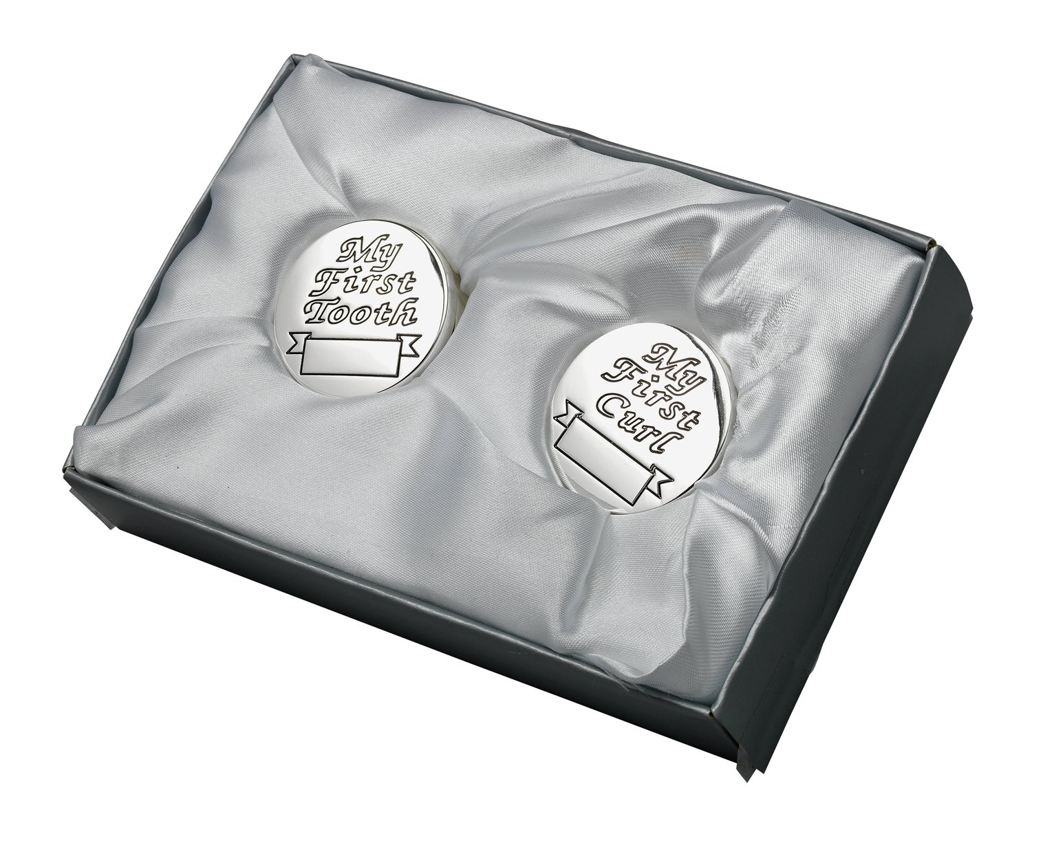 Bambino Silver Plated First Tooth & Curl Boxes Review