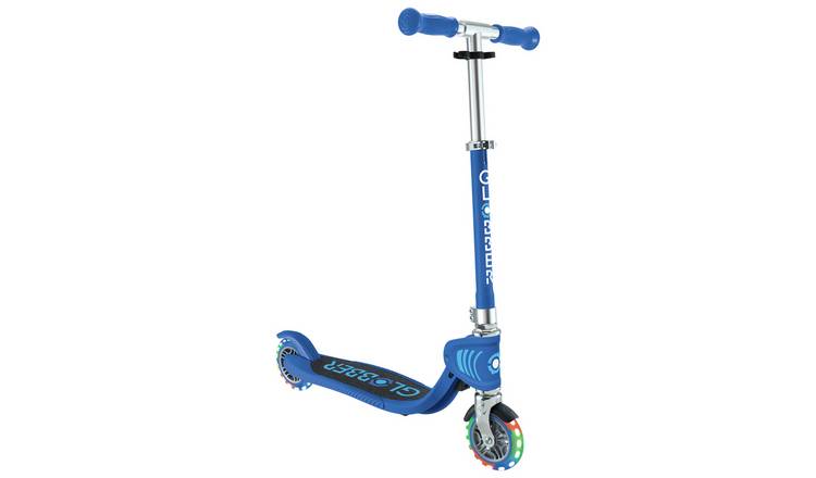 Globber Flow Kids Foldable 2 Wheel Scooter - Navy Blue