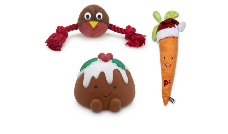 Petface Xmas Dog Toy Bundle