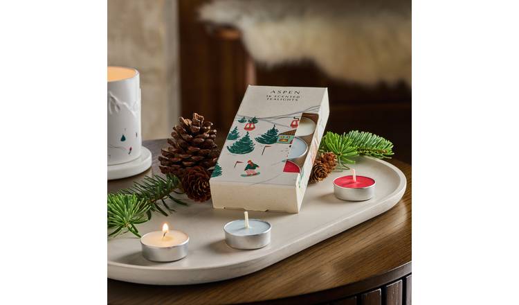 Habitat Aspen Scented Tealights - Pack of 16