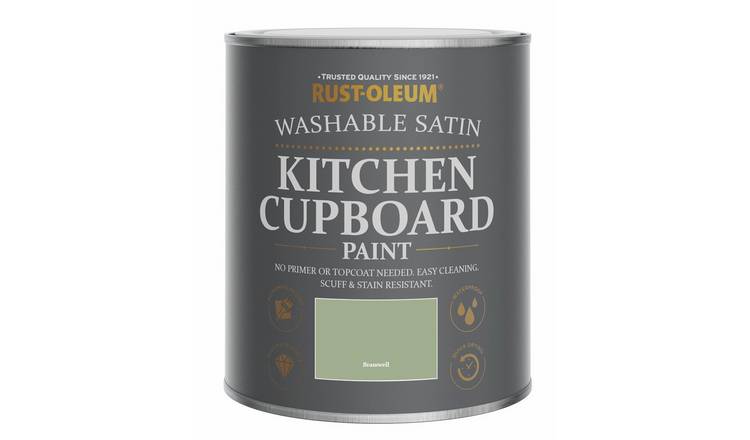 Rust-Oleum Kitchen Satin Cupboard Paint 750ml - Bramwell