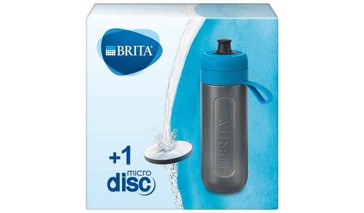 Brita Active Water Filter Bottle -Blue - 600ml