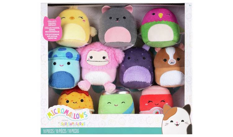 Micromallows Squishmallows 2.5 10 Inch Dolls Pack