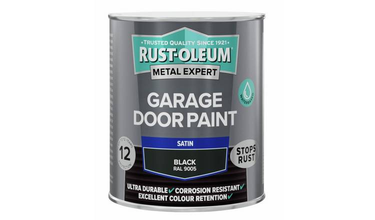 Rust-Oleum Metal Expert Satin Paint 750ml - Black